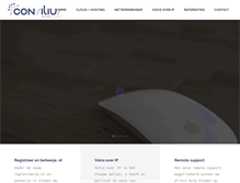 Tablet Screenshot of consilius.nl